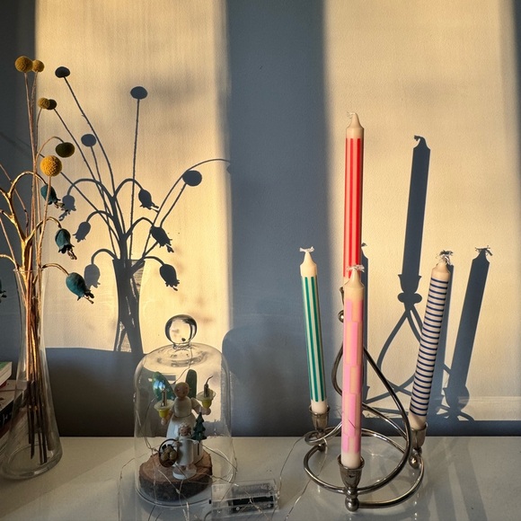 Art nouveau candlestick - Picture 2 of 3